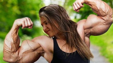 ripped fbb|Girls with Big Arms .